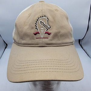 Newport Beach Country Club Seahorse Beige Adults Unisex Hat Cap Breathable